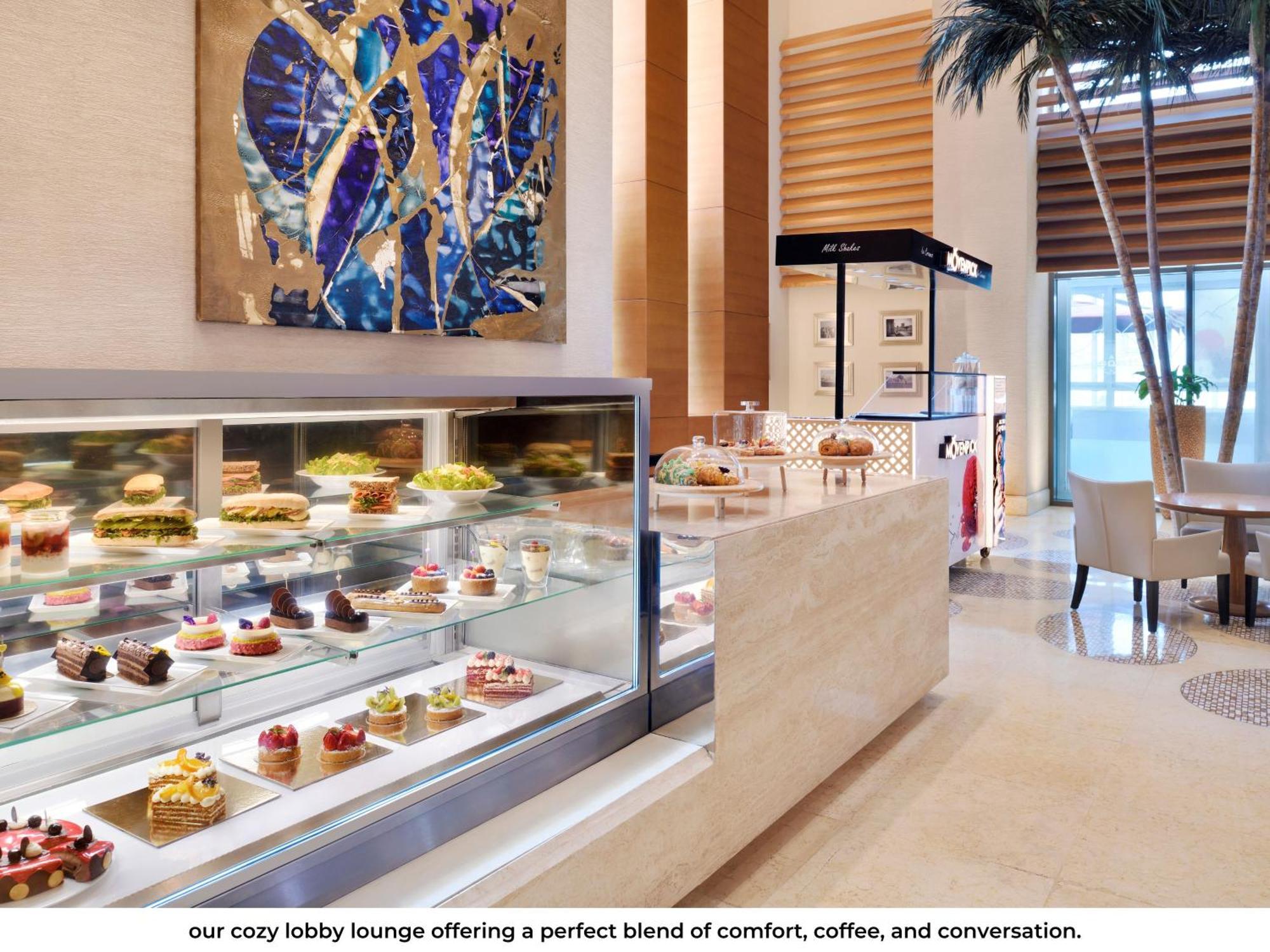 Moevenpick Hotel Jumeirah Beach Dubai Luaran gambar Lobby Lounge