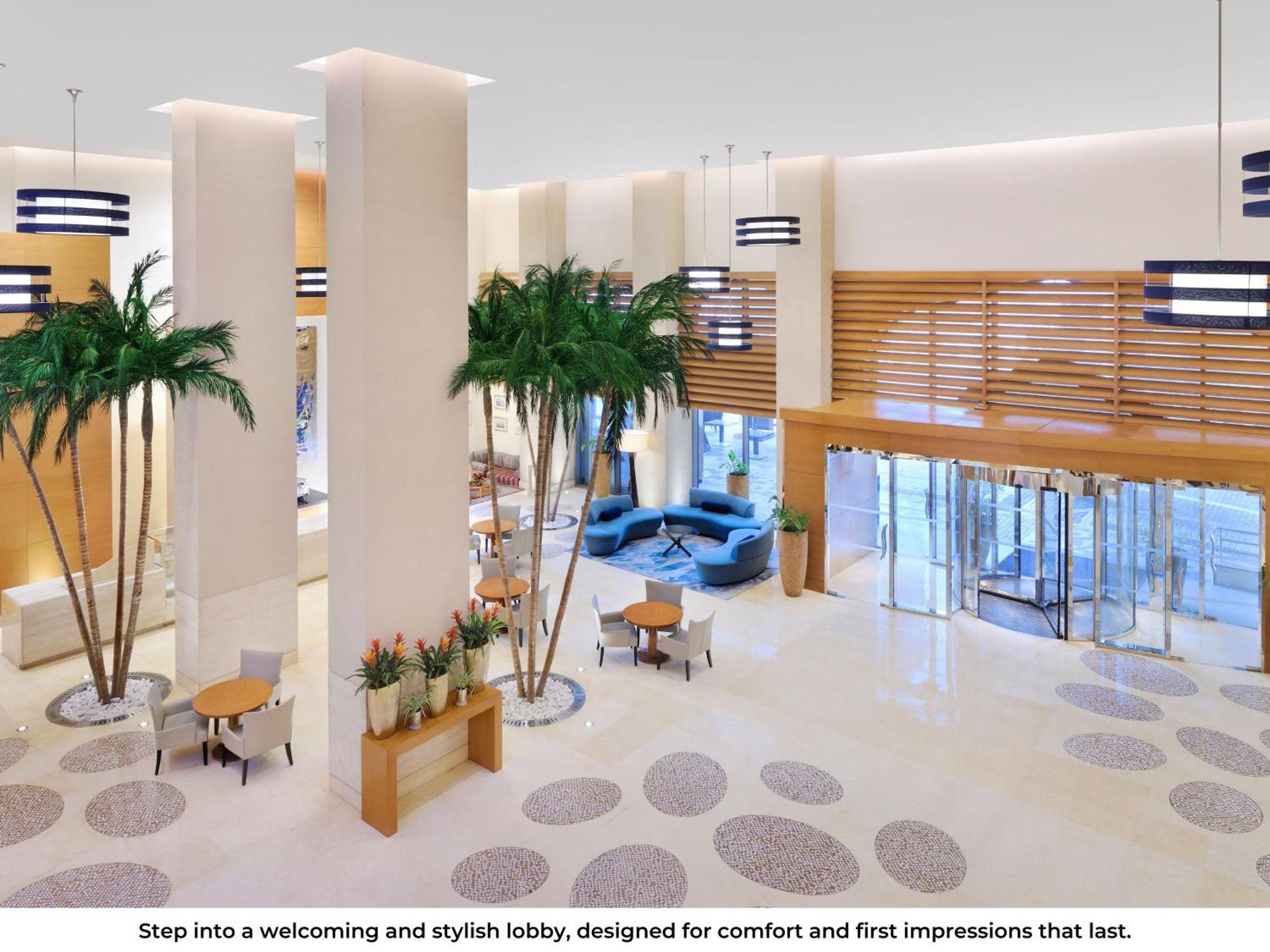 Moevenpick Hotel Jumeirah Beach Dubai Luaran gambar Lobby
